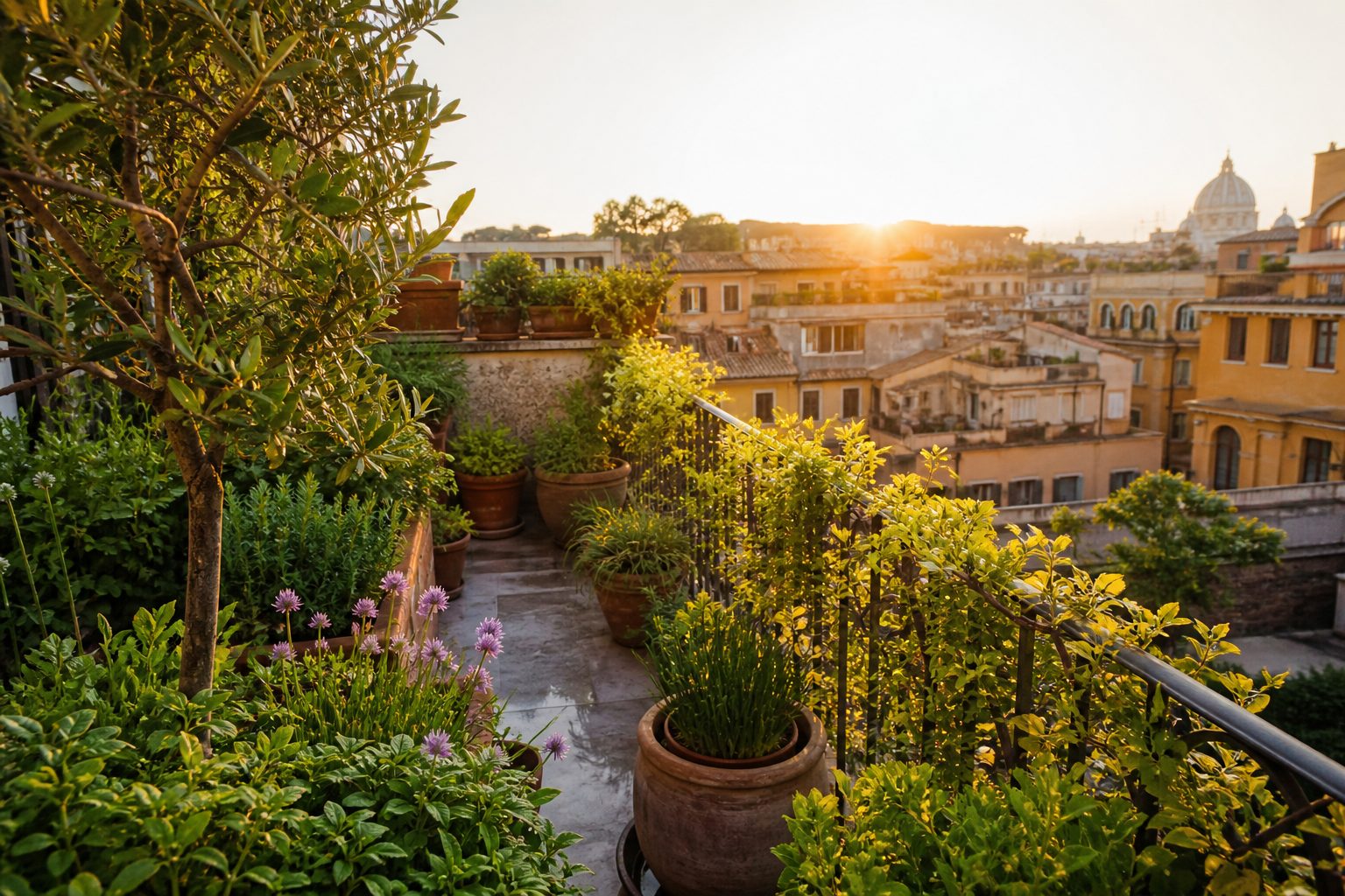 Balcony garden